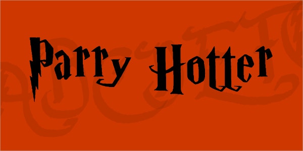 Harry potter title font